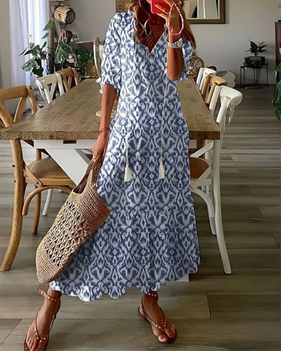 Viana - Abito casual elegante in stile boho