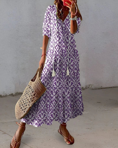 Viana - Abito casual elegante in stile boho