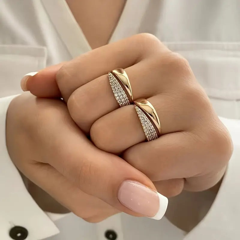 Annalise - Anello a Fascia Aperta Elegante