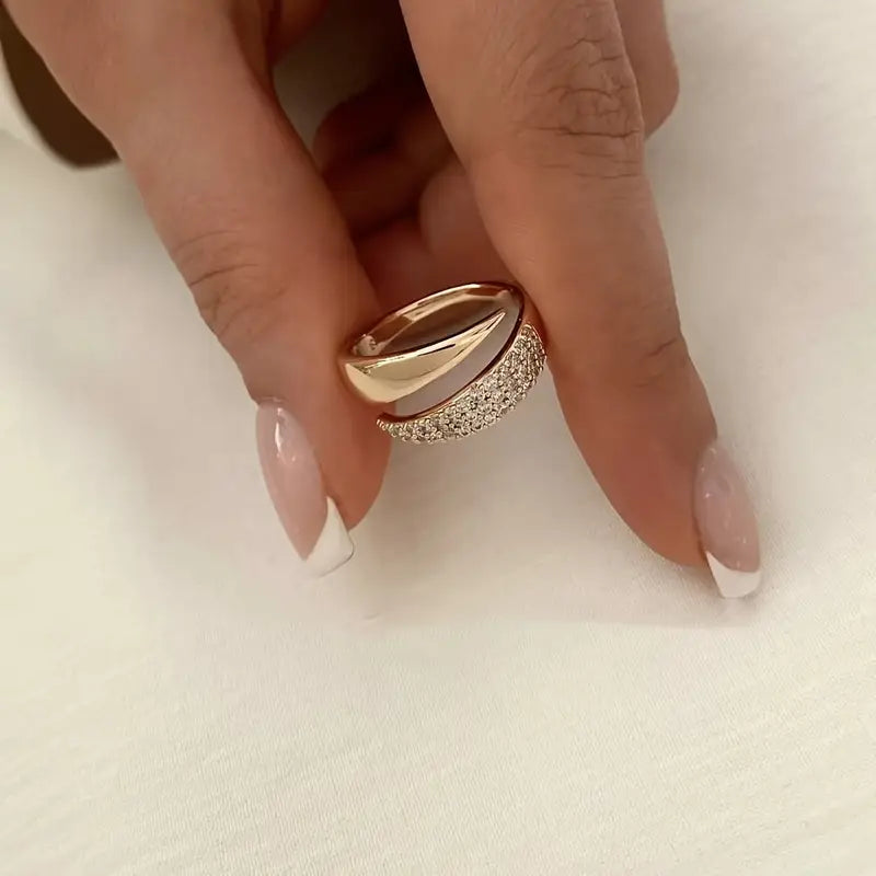 Annalise - Anello a Fascia Aperta Elegante