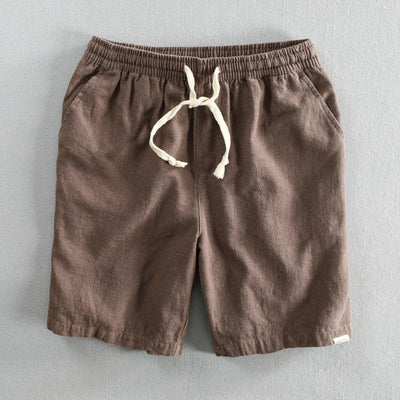 Leo - Pantaloncini Casuale In Lino