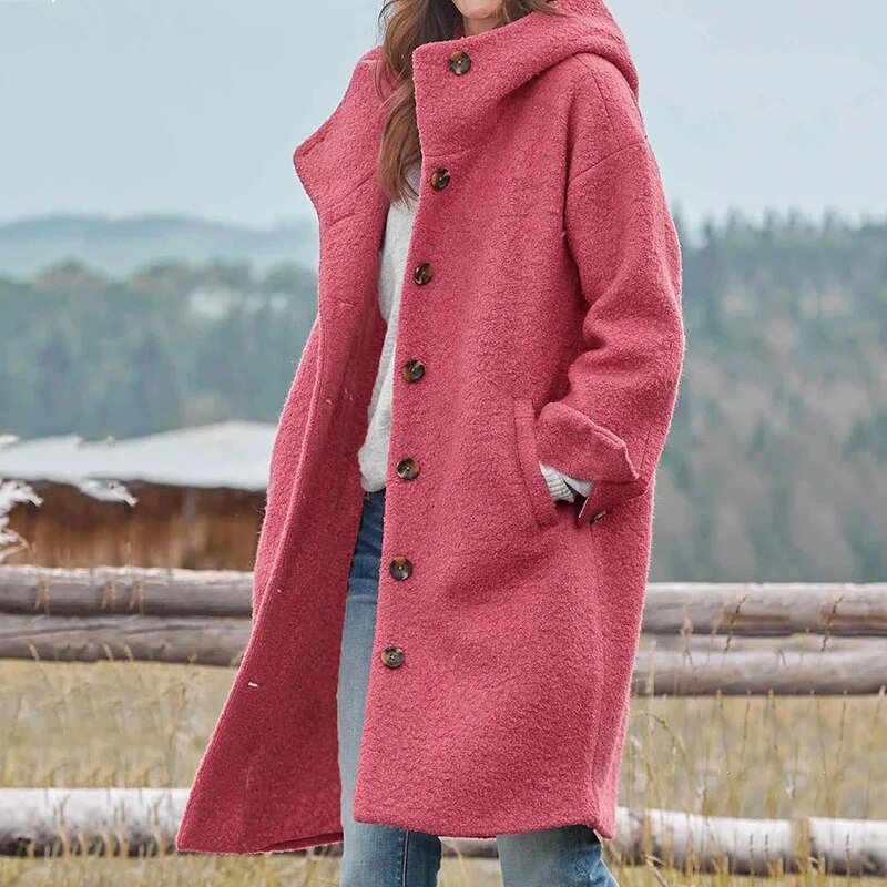Briella | Giacca Autunnale Donna con Cappuccio | Protezione elegante