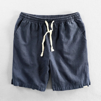 Leo - Pantaloncini Casuale In Lino