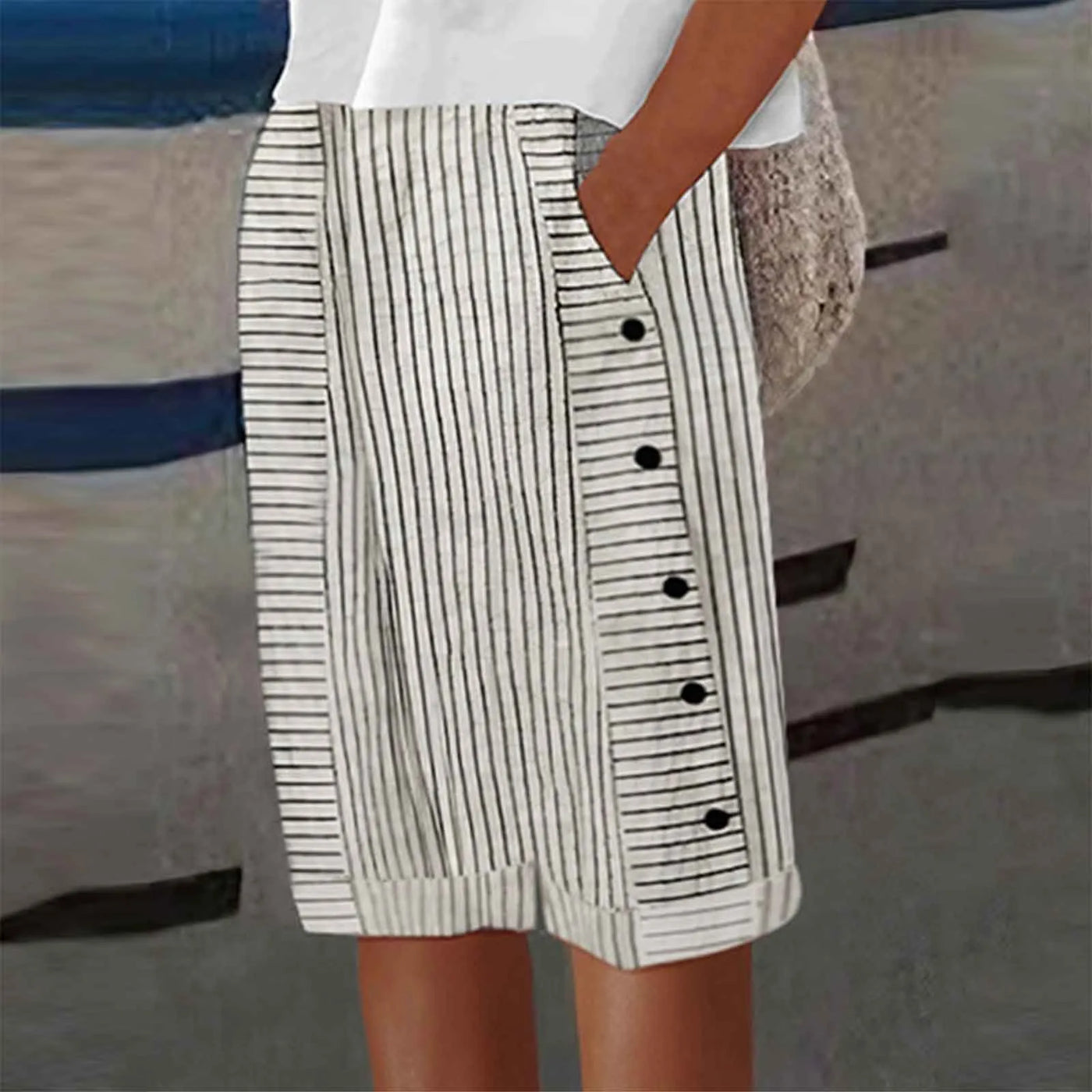 Miryn - Pantaloncini Casual Eleganti