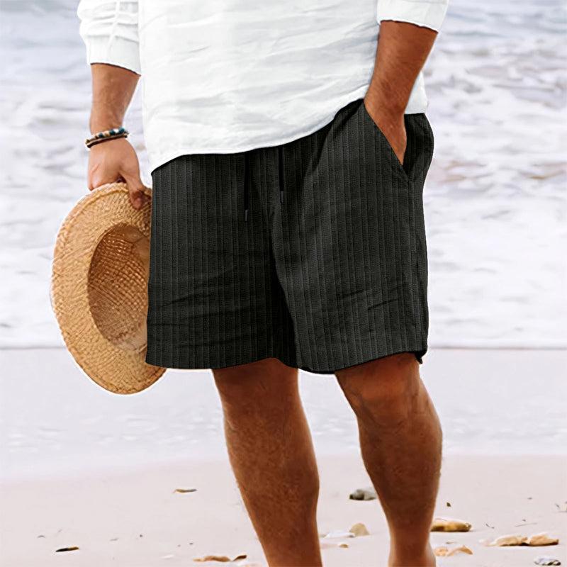 Arnaldo - Pantaloncini Casual Larghi Con Elastico
