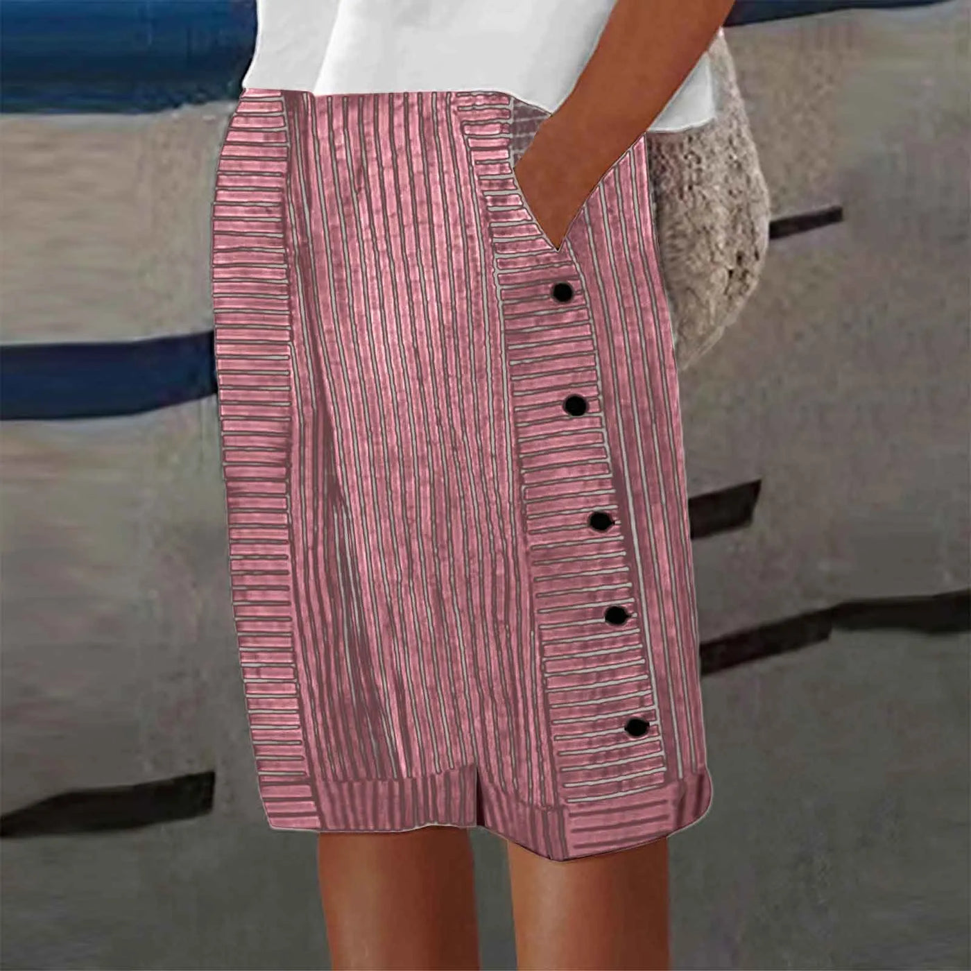 Miryn - Pantaloncini Casual Eleganti