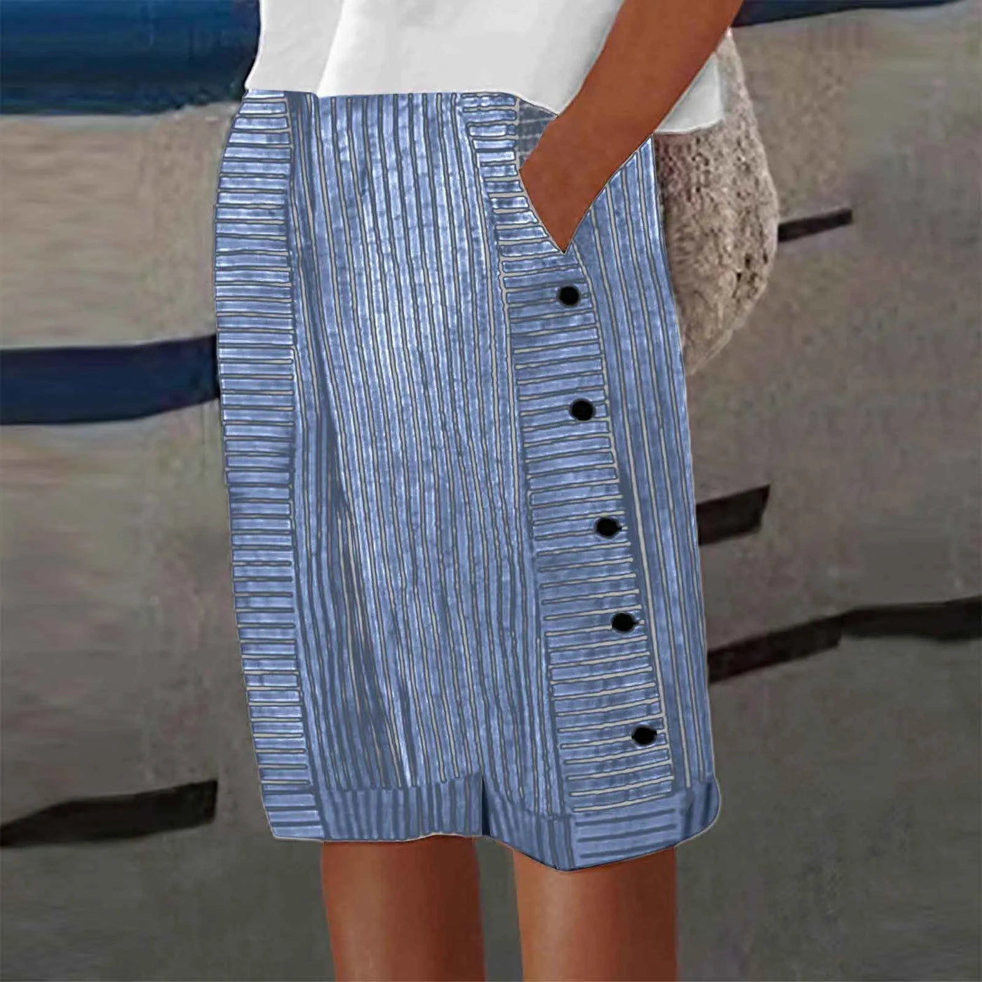 Miryn - Pantaloncini Casual Eleganti