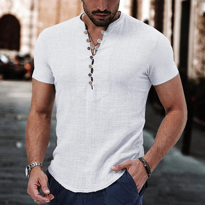 Anestis - Camicia Elegante A Maniche Corte