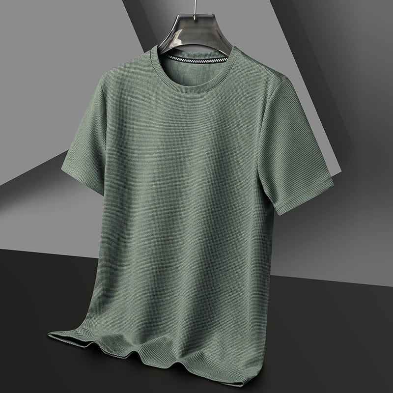 Michalis - Maglietta Elegante A Maniche Corte