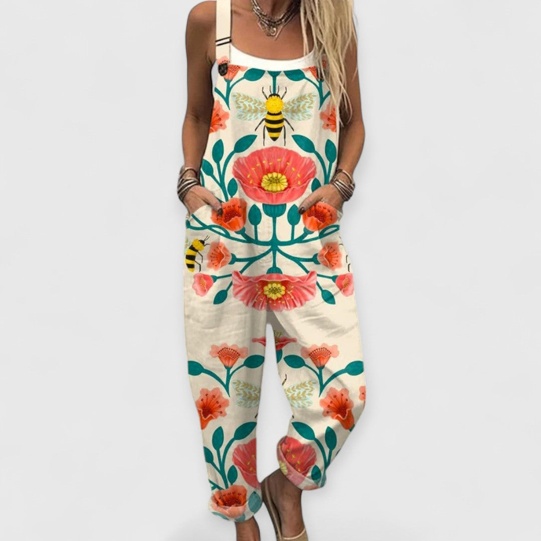 Paulina - Tuta Vintage a Fiori
