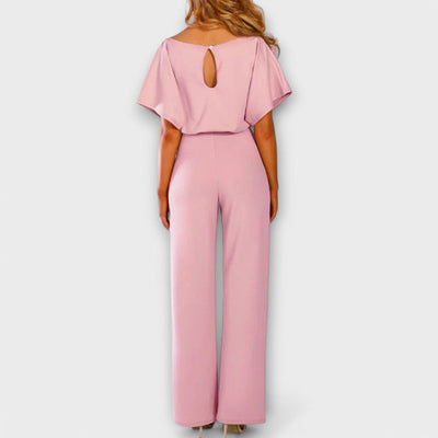 Salihe - Elegante Tuta A Maniche Corte