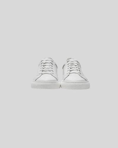Sneakers Oxford in Pelle - Bianco