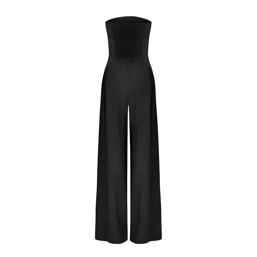 Clarissa™ | Elegante Tuta Senza Spalline