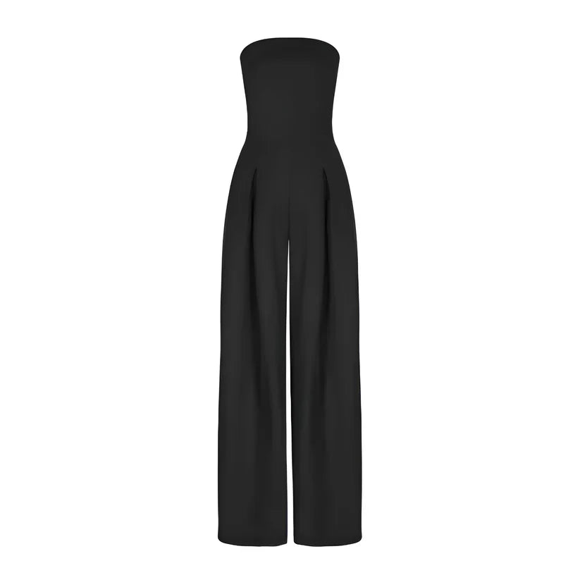 Clarissa™ | Elegante Tuta Senza Spalline
