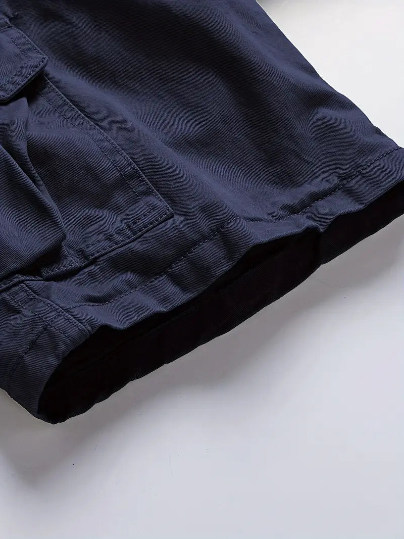 Mauro - Pantaloncini Eleganti Con Tasche Multipli