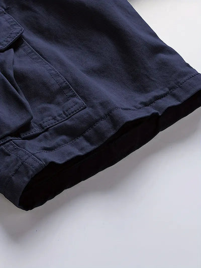 Mauro - Pantaloncini Eleganti Con Tasche Multipli