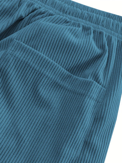 Asher - Pantaloni Gamba Dritta Con Coulisse Vita