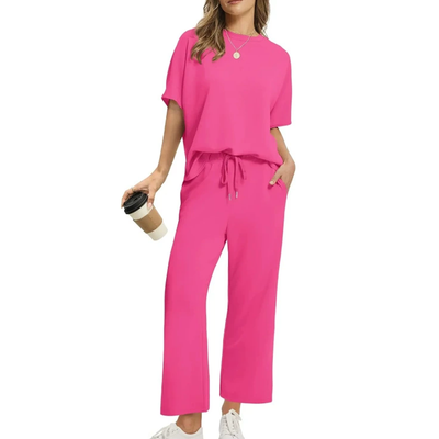 SoftSet – Completo casual top e pantalone