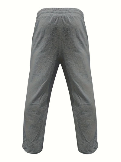 Beslan - Elegante Pantalone A Gamba Dritta Con Bottoni Dorati