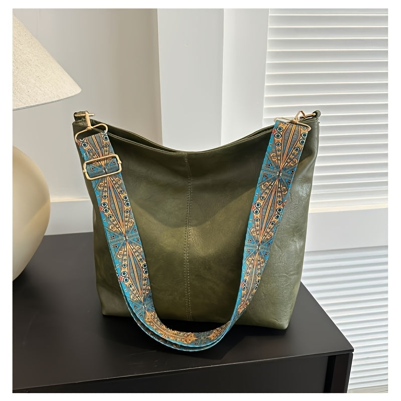 Mirelda - Borsa a Tracolla Casuale Con Tracolla Larga