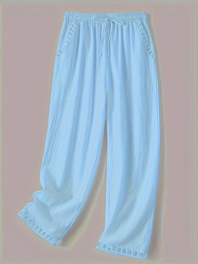 Tracey - Contrasto Trim Cropped Pantaloni