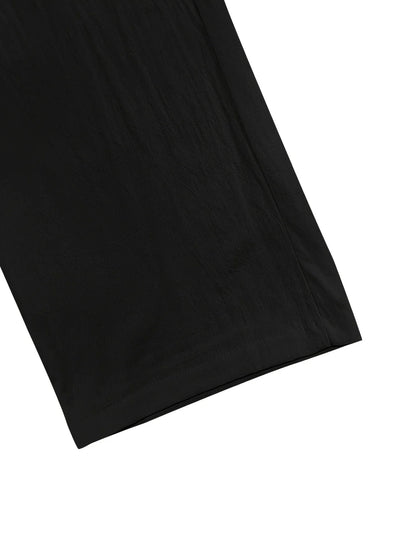 Beslan - Elegante Pantalone A Gamba Dritta Con Bottoni Dorati