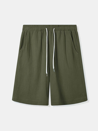 Bancroft - Eleganti Pantaloncini Larghi Con Tasche