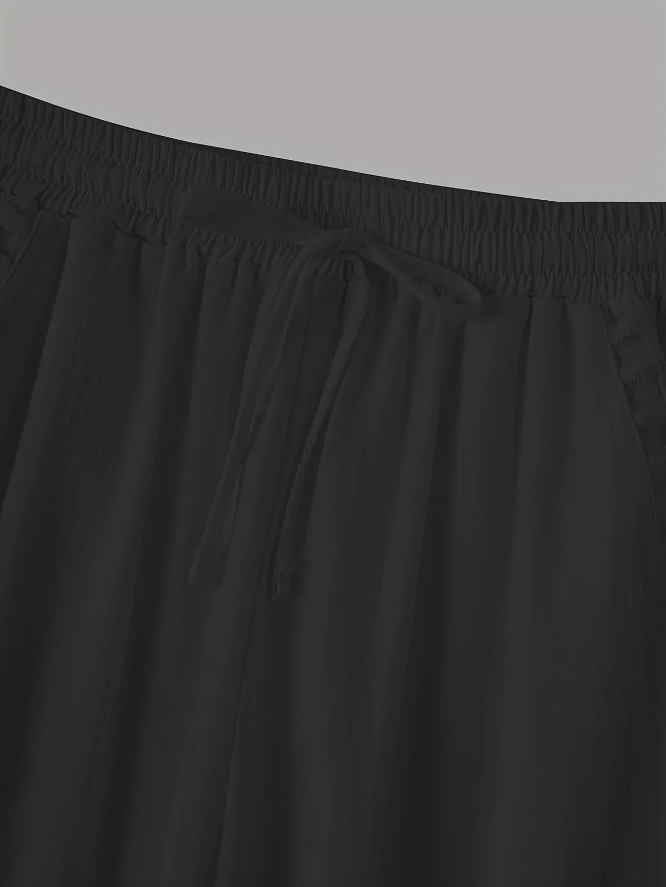 Tracey - Contrasto Trim Cropped Pantaloni
