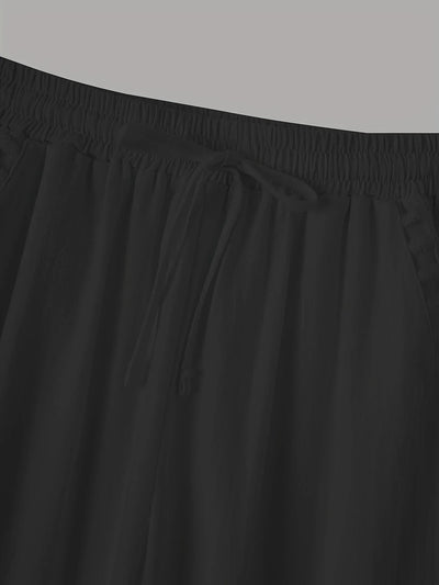 Tracey - Contrasto Trim Cropped Pantaloni