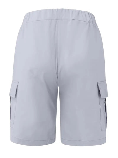 Jelte - Pantaloncini Cargo Casual Non Elasticizzati Con Coulisse
