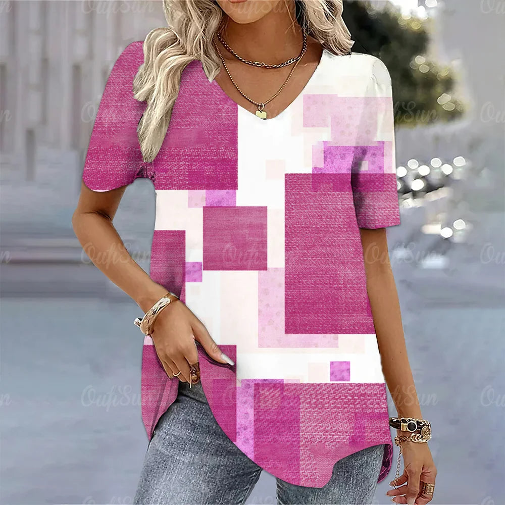 Abrielle - Blusa casual elegante