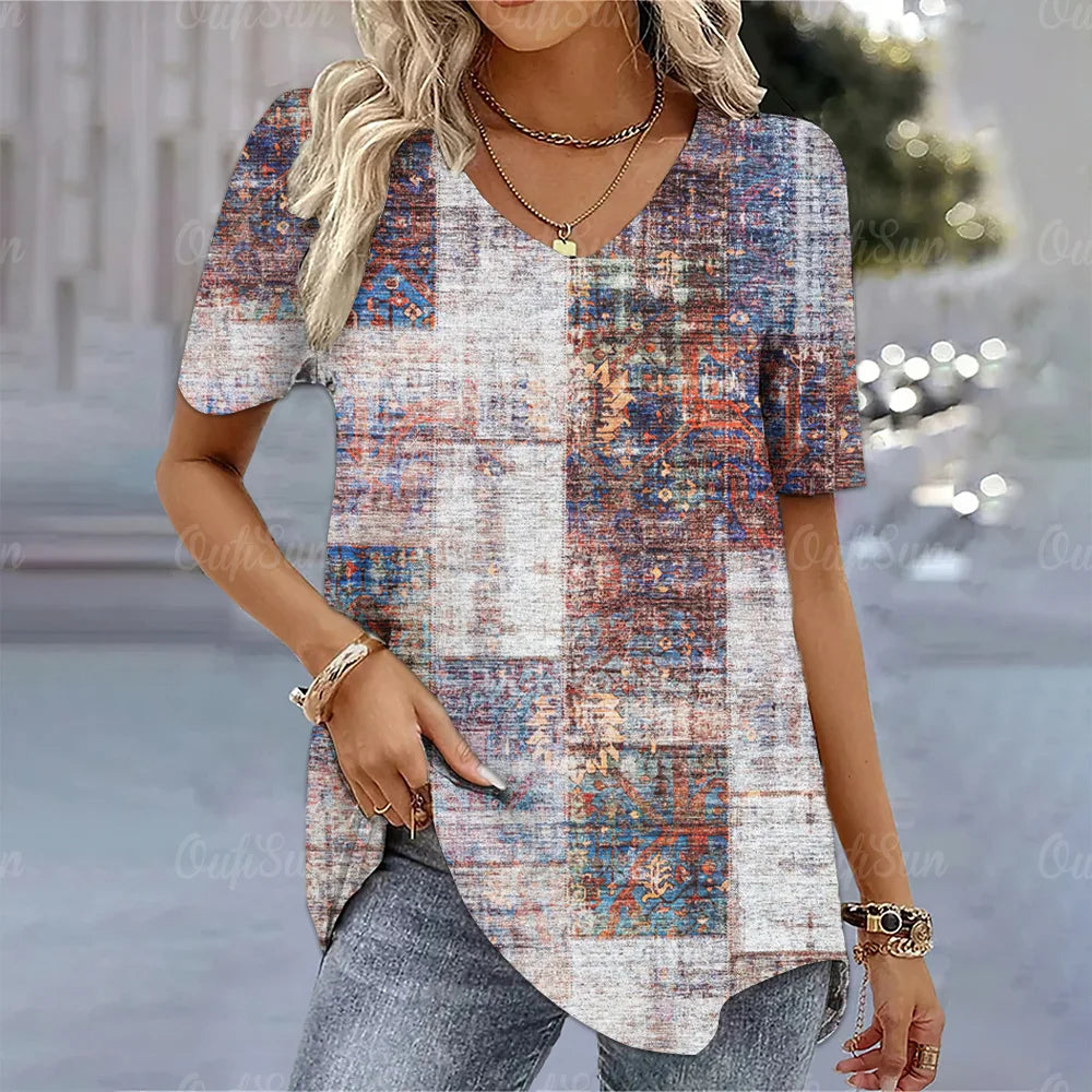 Abrielle - Blusa casual elegante