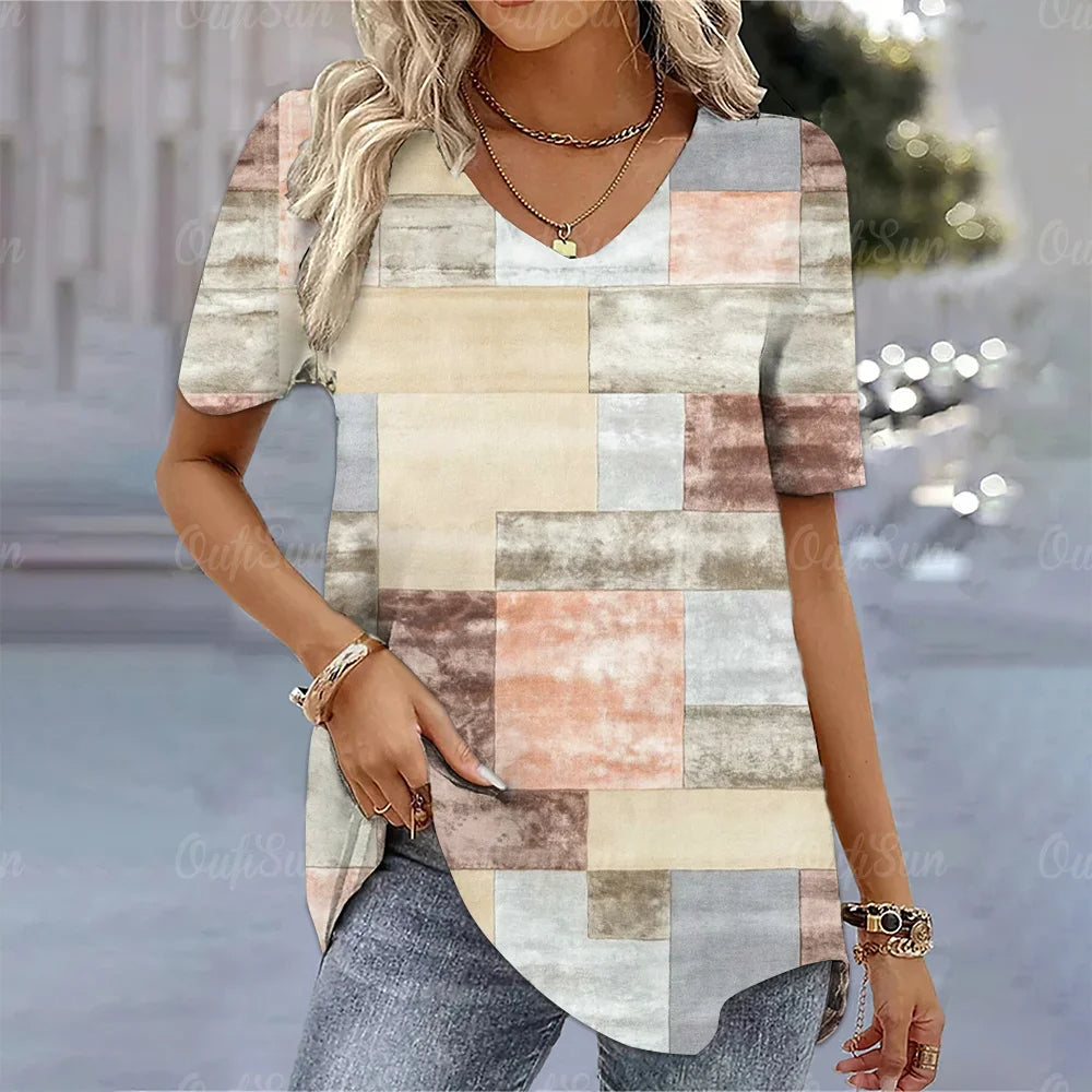 Abrielle - Blusa casual elegante