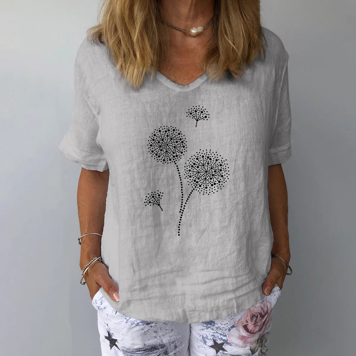Aislinn - Blusa casual elegante