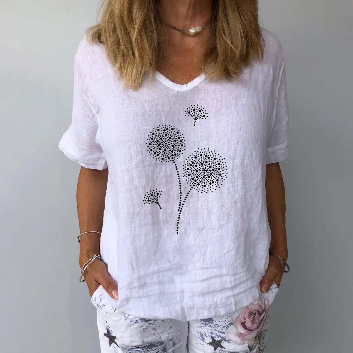 Aislinn - Blusa casual elegante
