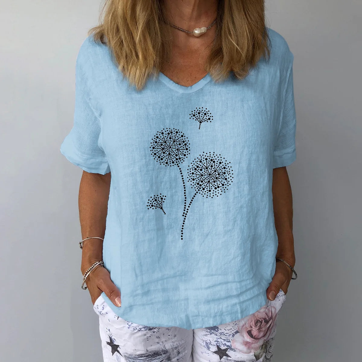 Aislinn - Blusa casual elegante