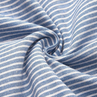 Viverno™ |   Abito midi a righe in cotone