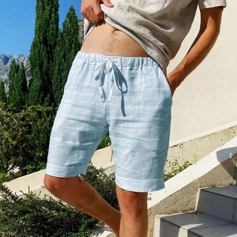 Gilchrist - Pantaloncini In Cotone e Lino Traspirante