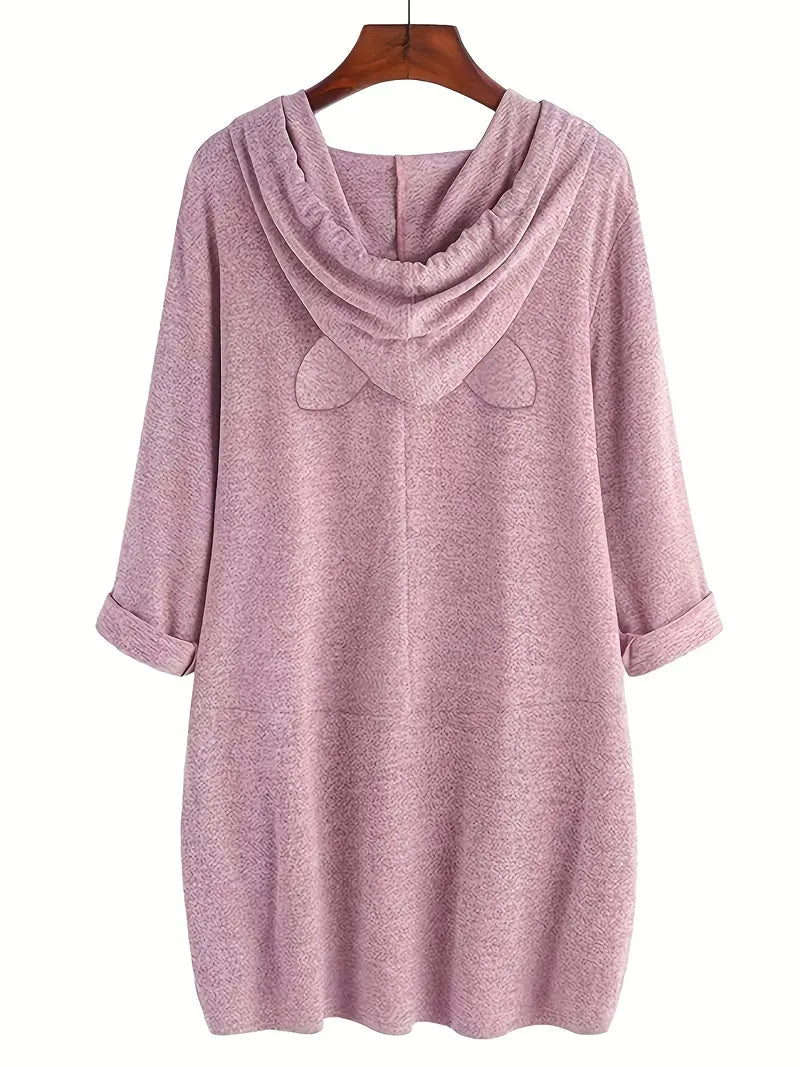 Elidi - Felpa con cappuccio elegante e casual