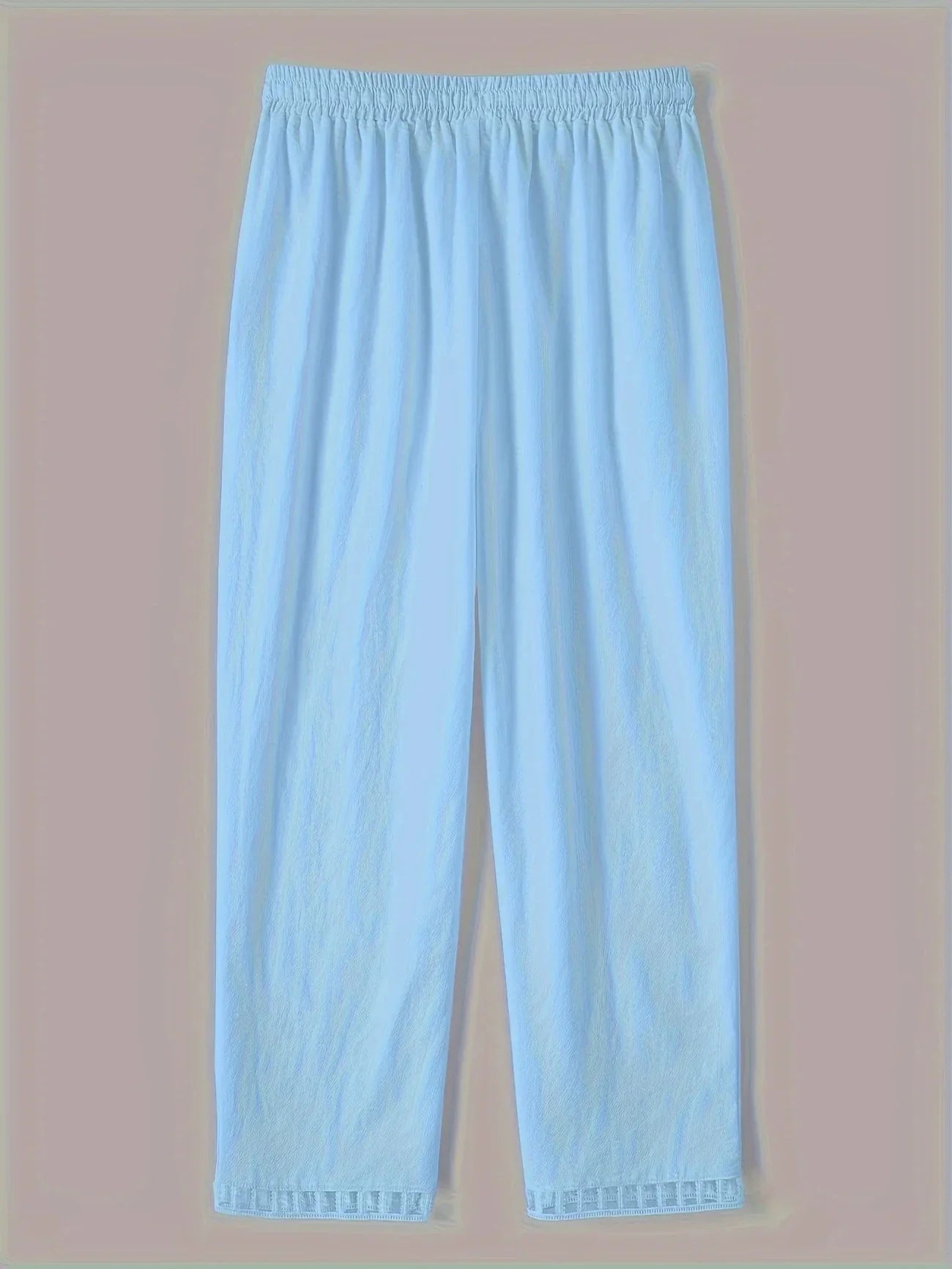 Tracey - Contrasto Trim Cropped Pantaloni