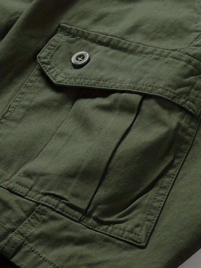 Mauro - Pantaloncini Eleganti Con Tasche Multipli