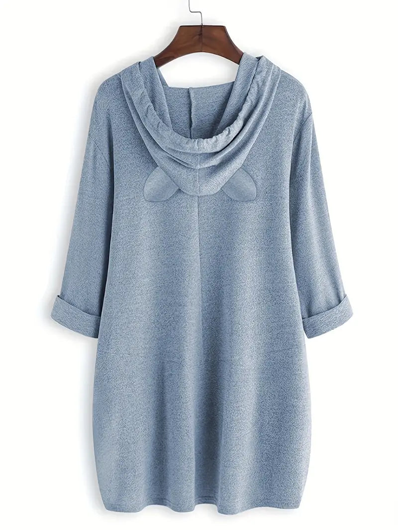 Elidi - Felpa con cappuccio elegante e casual