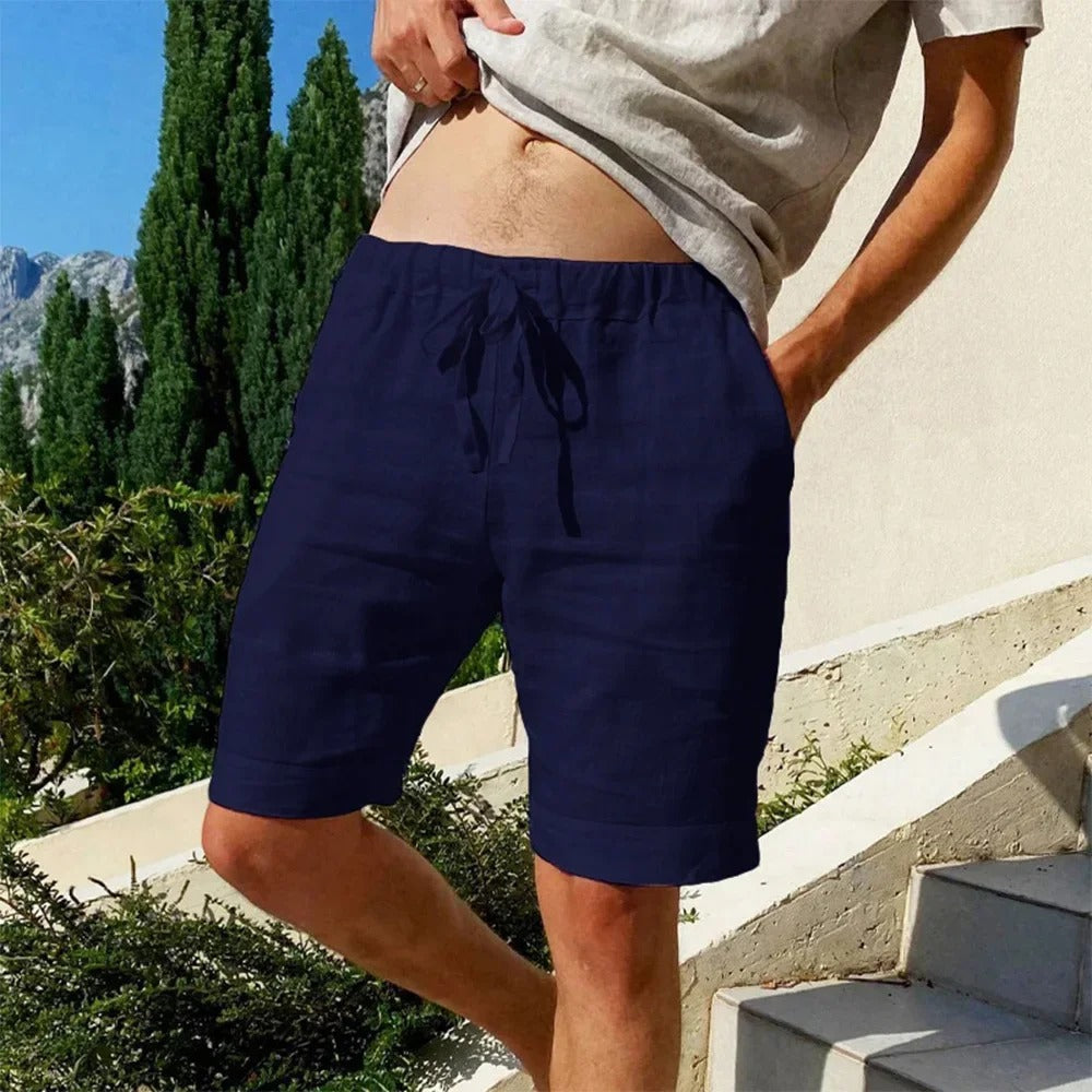 Gilchrist - Pantaloncini In Cotone e Lino Traspirante
