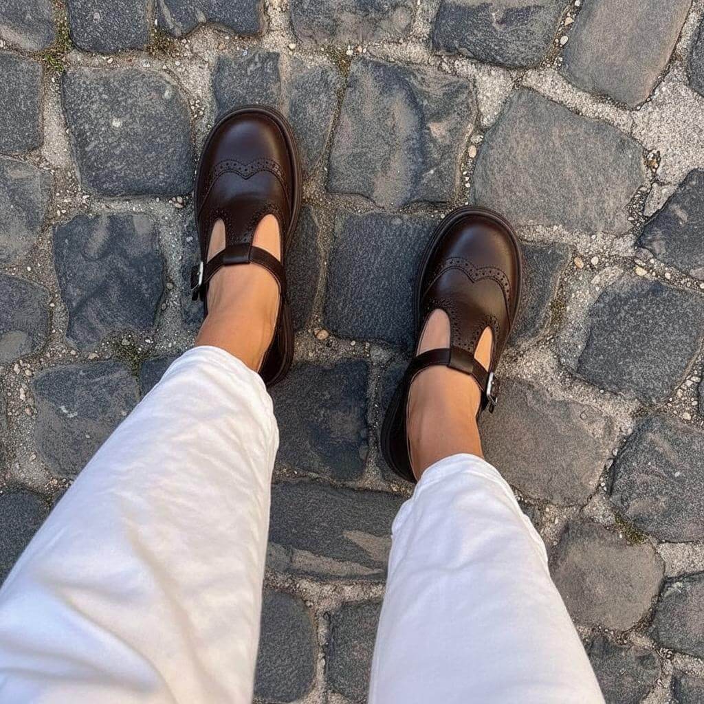 Giulia | Scarpe estive in pelle