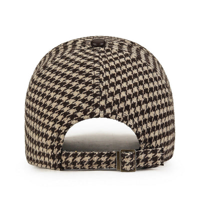 Vanja - Cappellino in pelle Pied de Poule