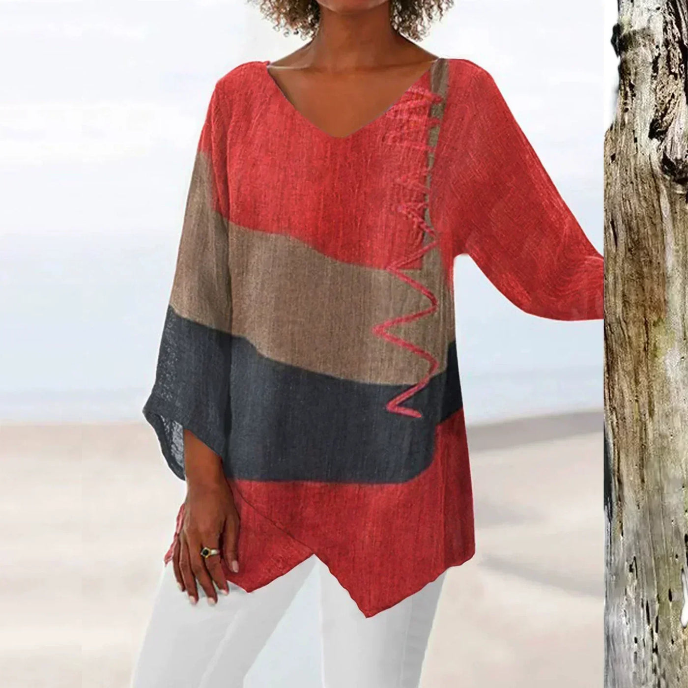 Seraphina - Blusa casual elegante