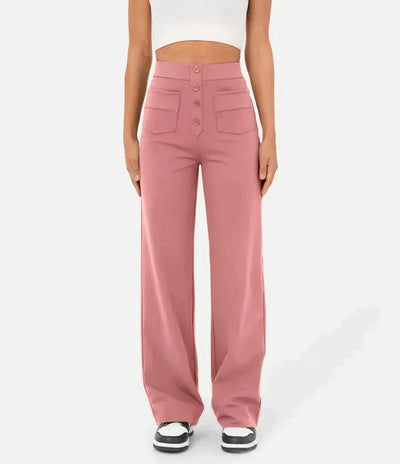 Carla™ - Pantaloni chic a vita alta