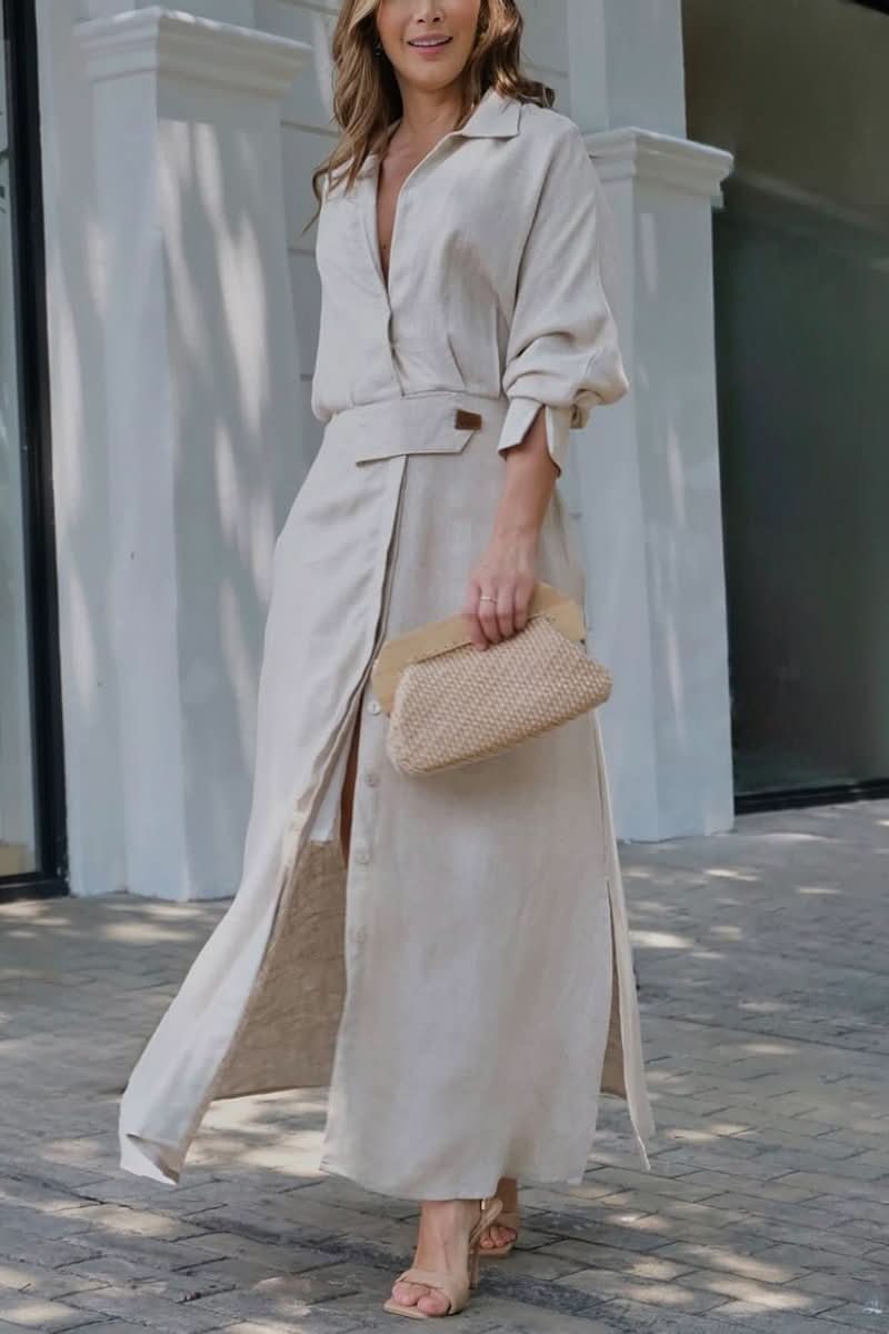 Nina – Abito Elegante in Lino