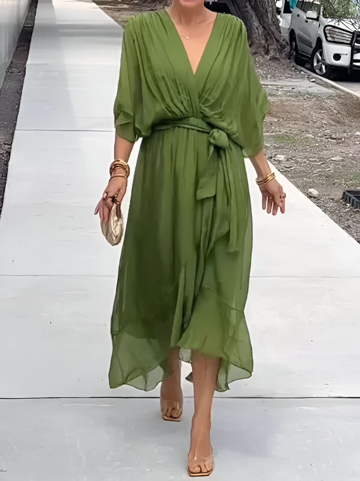 Luce – Abito in Chiffon Leggero