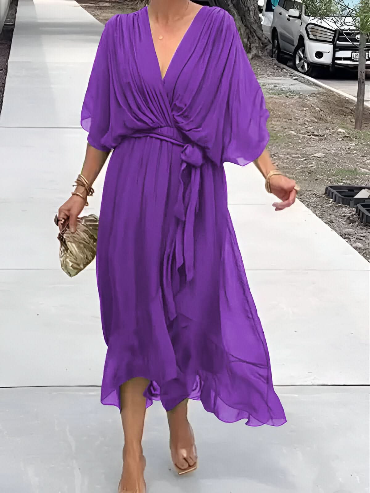 Luce – Abito in Chiffon Leggero